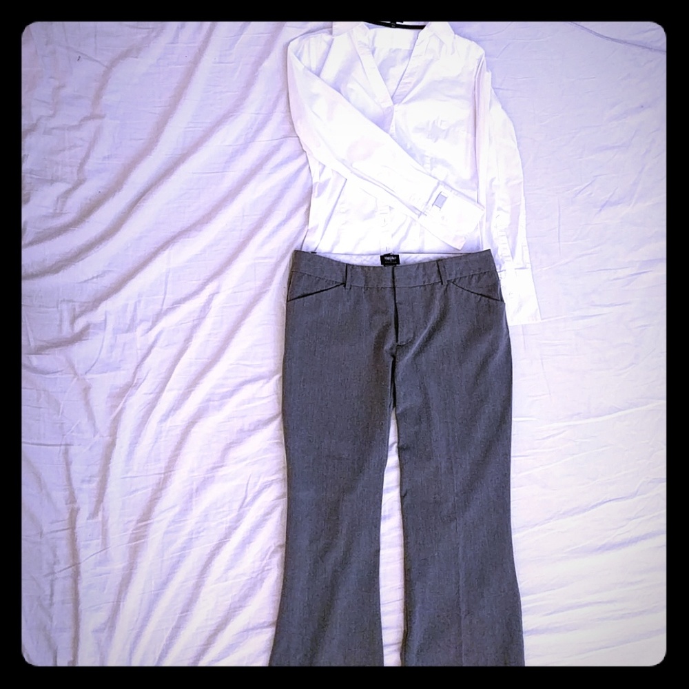 Professional gray dress pants